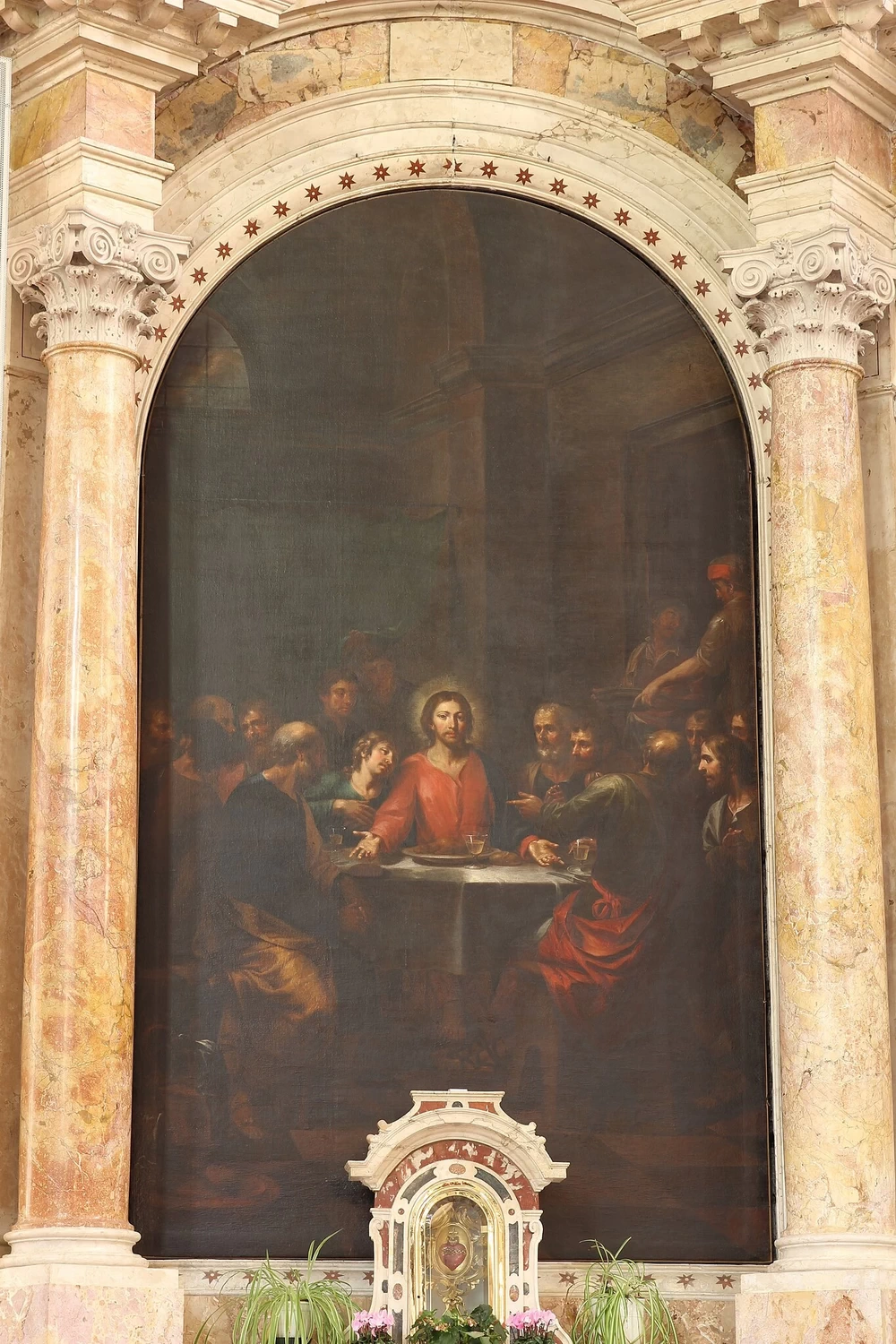 Ultima cena - Chiesa di san Nicola, Merano